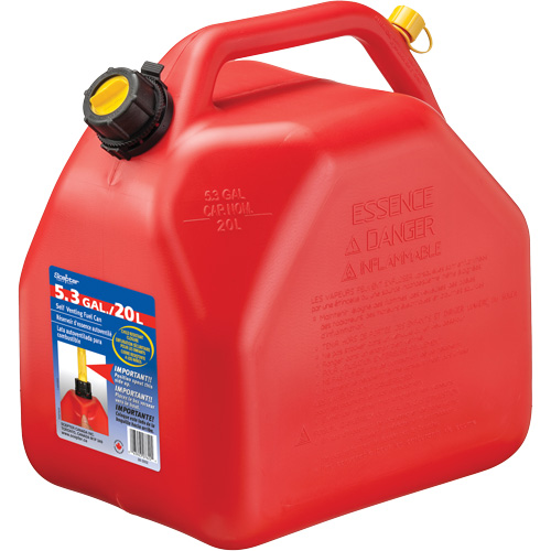 Jerry Cans, 5.3 US gal./20.06 L, Red, CSA Compliant/ULC WestPier