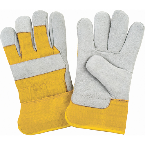 Premium Winter-Lined Fitters Gloves, X-Large, Split Cowhide Palm, Foam Fleece Inner Lining WestPier
