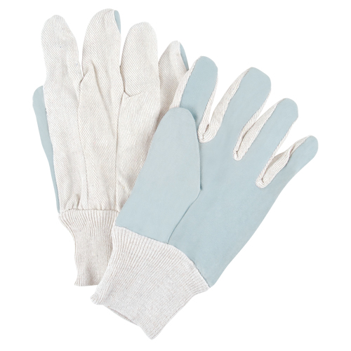Gants de travail de premi&egrave;re qualit&eacute;, Grand, Paume en Cuir de vache refendu WestPier