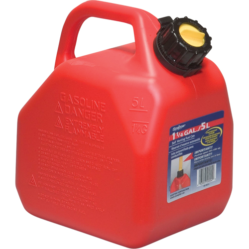 Jerry Cans, 1.25 US gal./5 L, Red, CSA Compliant/ULC WestPier