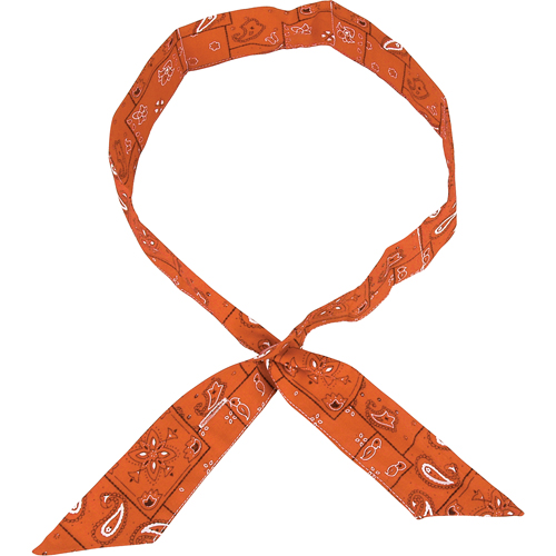 ALLEGRO INDUSTRIES Cool Offs Bandana, High Visibility Orange WestPier
