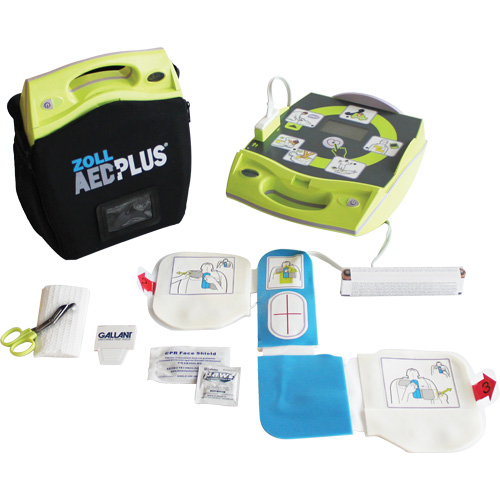 AED Plus&reg; Defibrillator , Semi-Automatic, English, Class 4 WestPier