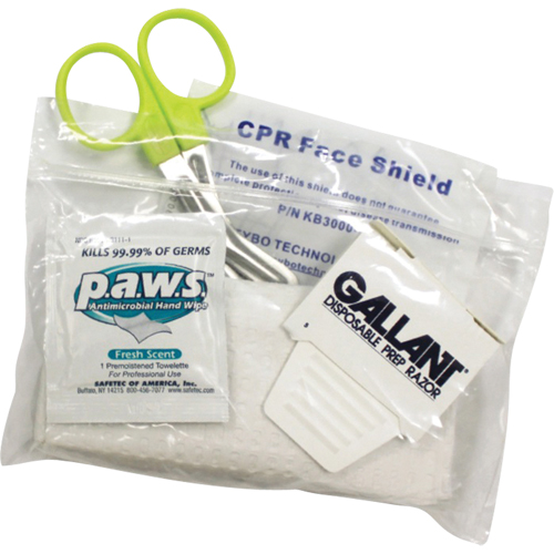 Trousse d'accessoires CPR-D, Powerheart G3/Powerheart G5/Zoll AED 3 Pour, Classe 4 WestPier