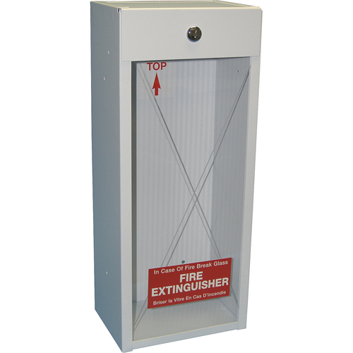 Surface-Mounted Fire Extinguisher Cabinets, 8.5" W x 20.5" H x 6" D WestPier