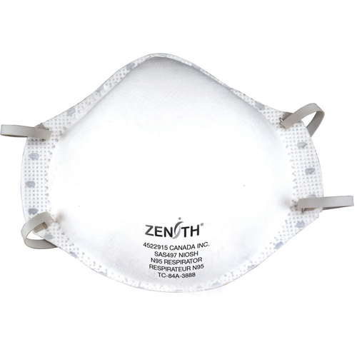 Particulate Respirators, N95, NIOSH Certified, Medium/Large WestPier