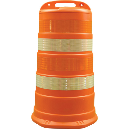 Trailboss Channelizer Drums, 41.27" High, Orange WestPier
