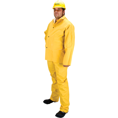 RZ600 Flame Resistant Rain Suit, Small, Yellow WestPier