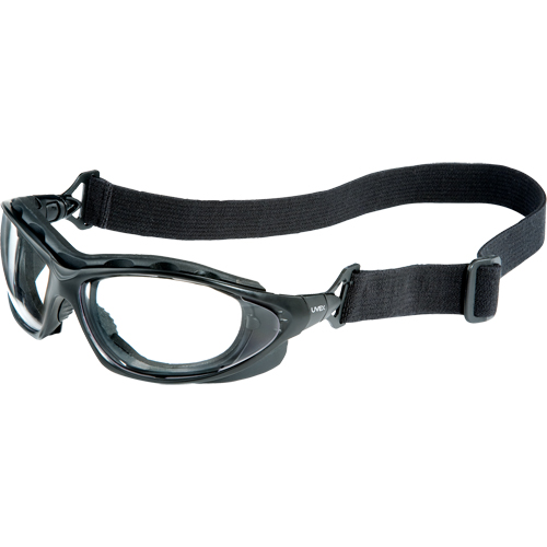 Lunettes de s&eacute;curit&eacute; &agrave; coques Uvex Seismic, Lentille Transparent, Anti-&eacute;gratignures, Ventilation Ferm&eacute; WestPier