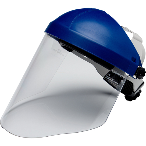 Harnais de t&ecirc;te avec visi&egrave;re, Polycarbonate, Suspension Rochet WestPier