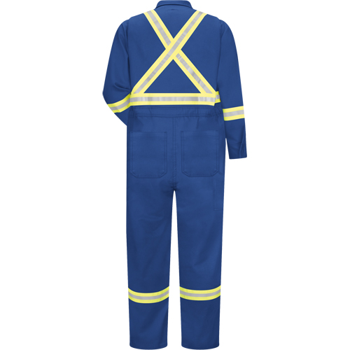 Flame-Resistant CoolTouch&reg;2 Premium Coveralls, Size 38, Royal Blue, 9 cal/cm² WestPier