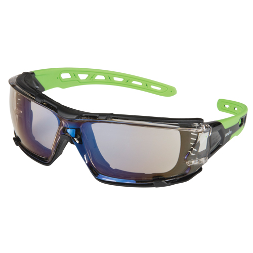 Lunettes de s&eacute;curit&eacute; s&eacute;rie Z2500 avec joint en mousse, Lentille Miroir int&eacute;rieur/ext&eacute;rieur, Anti-&eacute;gratignures, ANSI Z87+/R&eacute;pond ou surpasse la norme CSA Z94.3 WestPier