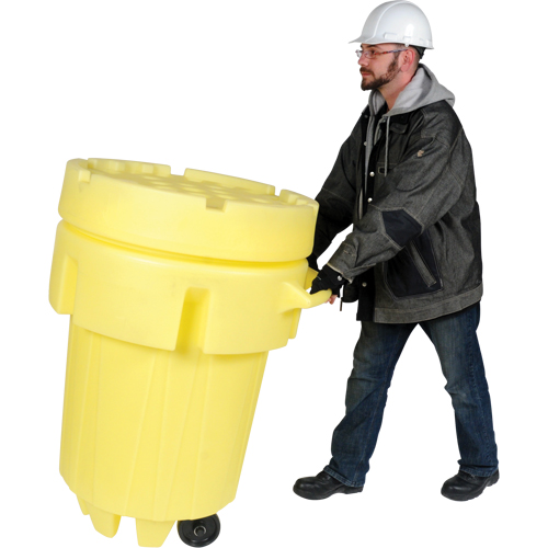 Ultra-Overpacks&reg; Wheeled Drum, 95 gal., Mobile WestPier