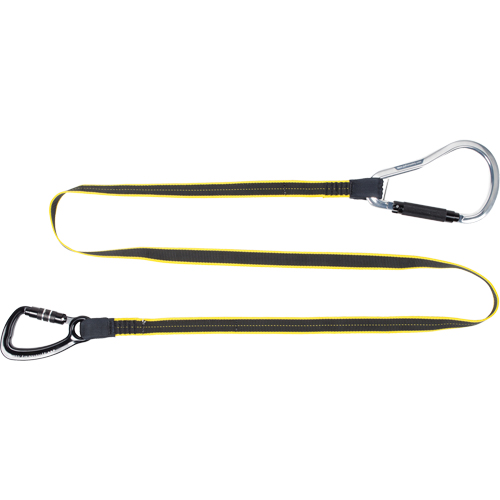 Heavy Duty Rail Tool Lanyard, Fixed Length, Dual Carabiner WestPier