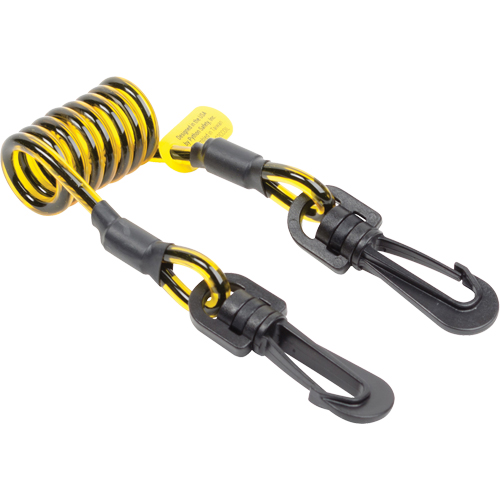 Coil Tool Tether, Coil, Dual Clip WestPier