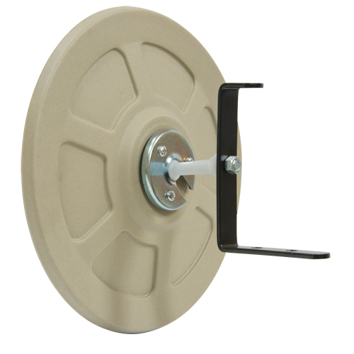 Convex Mirror with Bracket, Indoor/Outdoor, 12" Diameter WestPier