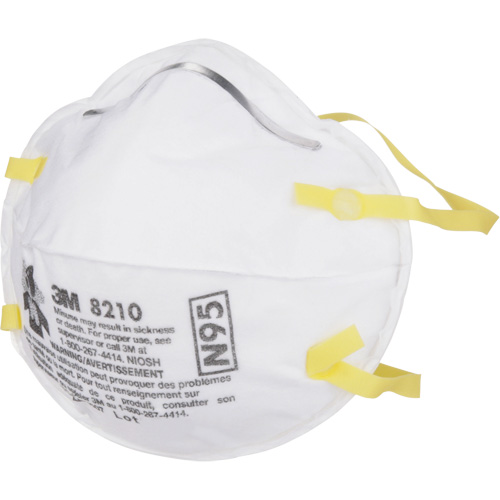 8210 Particulate Respirators, N95, NIOSH Certified WestPier