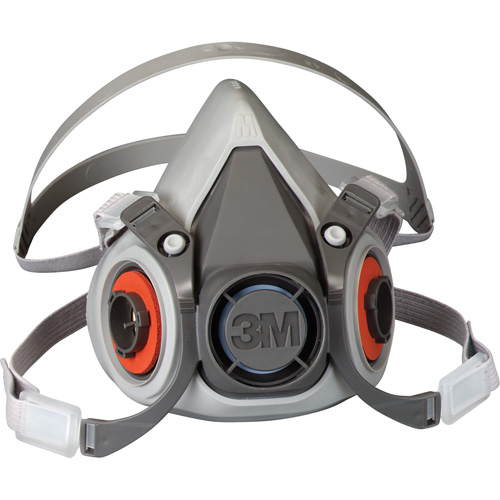 Respirateur r&eacute;utilisable &agrave; demi-masque s&eacute;rie 6000, Thermoplastique, Moyen WestPier