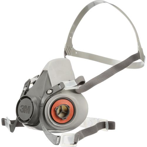 Respirateur r&eacute;utilisable &agrave; demi-masque s&eacute;rie 6000, Thermoplastique, Moyen WestPier
