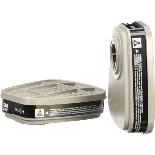 Cartouches pour respirateur s&eacute;rie 6000, Cartouche gaz/vapeur, Vapeur organique WestPier