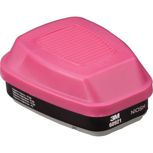 Cartouches pour respirateur s&eacute;rie 6000, Cartouche gaz/vapeur, Vapeurs organiques/P100 WestPier