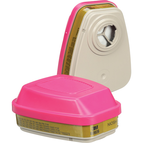 6000 Series Respirator Cartridges, Gas/Vapour Cartridge, Multi-Gas/Vapour/P100 WestPier