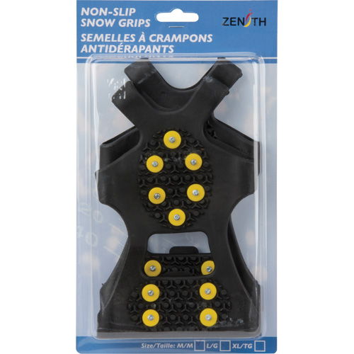 Anti-Slip Ice Cleats, Steel, Stud Traction, Medium WestPier