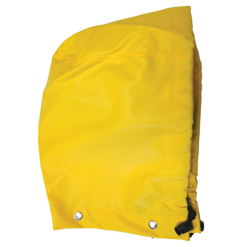 Journeyman&reg; Hood, One Size, Yellow, Polyester/PVC WestPier