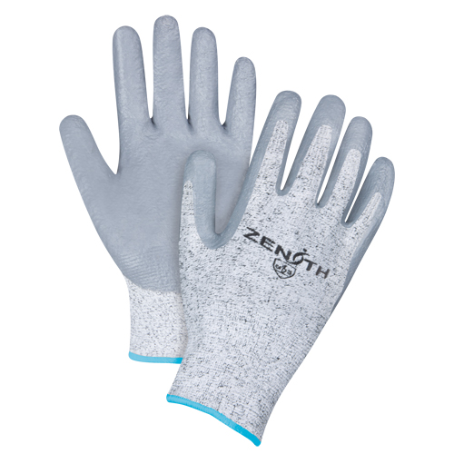 Seamless Stretch Cut-Resistant Gloves, Size X-Large/10, 13 Gauge, Nitrile Coated, HPPE Shell, ANSI/ISEA 105 Level 2/EN 388 Level 3 WestPier
