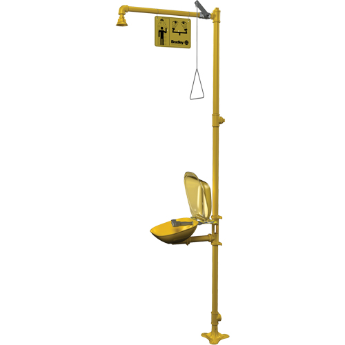 Combinaison de douche d'urgence & douche oculaire Halo WestPier