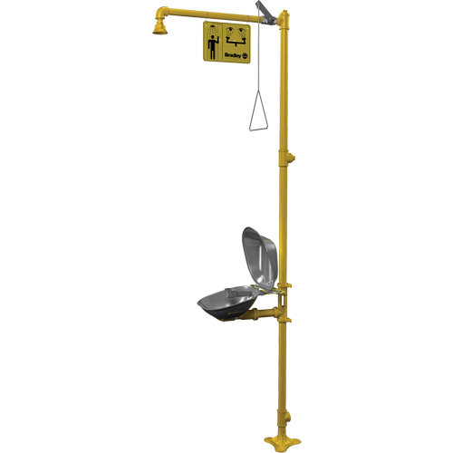 Combinaison de douche d'urgence & douche oculaire Halo WestPier