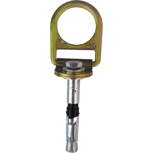 PRO Concrete D-ring Anchor with Bolt, Concrete/D-Ring, Permanent Use WestPier
