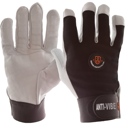 Anti-Vibration Air Glove&reg;, Size Medium, Pearl Leather Palm WestPier