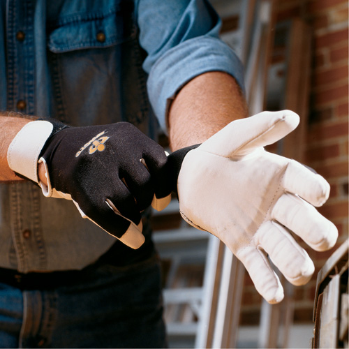 Anti-Vibration Air Glove&reg;, Size Medium, Pearl Leather Palm WestPier