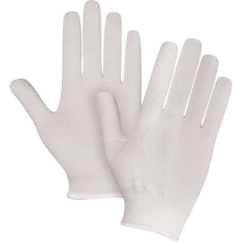 Premium String Knit Gloves, Cotton/Nylon, Medium WestPier