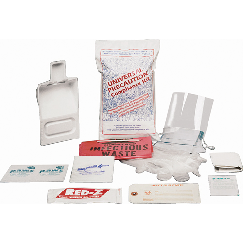 Fluid Spill Clean-Up Kit, Hazmat, Bag, None Absorbancy WestPier