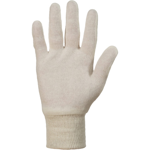 Gants tricot&eacute;s Superior ML80K, Taille unique, Blanc, Non doubl&eacute;, Poignet en tricot WestPier