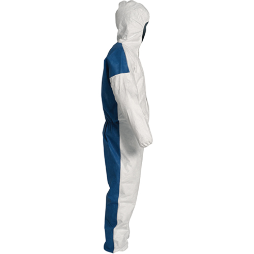 Combinaisons avec capuchon, 4T-Grand, Bleu/Blanc, Tyvek 400 D WestPier