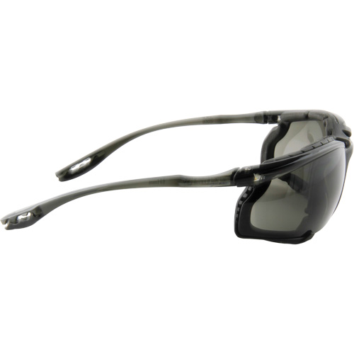 Virtua Safety Glasses with Foam Gasket, Grey/Smoke Lens, Anti-Fog, ANSI Z87+/Meets/Exceeds CSA Z94.3 WestPier