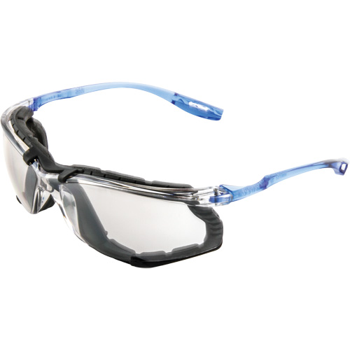 Virtua Safety Glasses with Foam Gasket, Indoor/Outdoor Mirror Lens, Anti-Fog, ANSI Z87+/Meets/Exceeds CSA Z94.3 WestPier