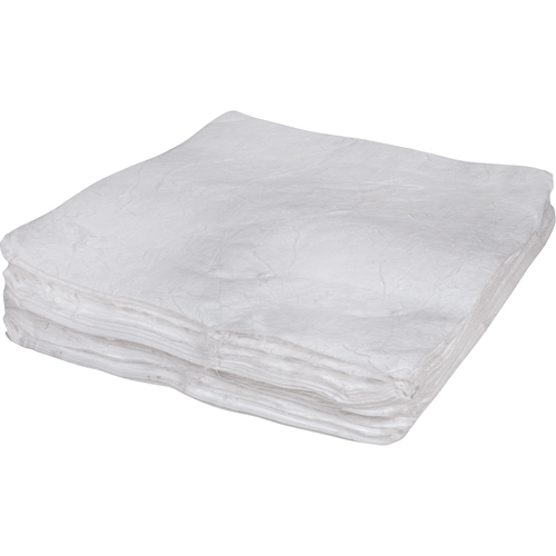 Premium Meltblown Sorbent Pads, Oil Only, 30" x 30", 50 gal. Absorbancy WestPier