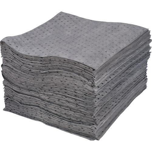Premium Laminated (SMS) Sorbent Pads, Universal, 15" x 17", 30 gal. Absorbancy WestPier