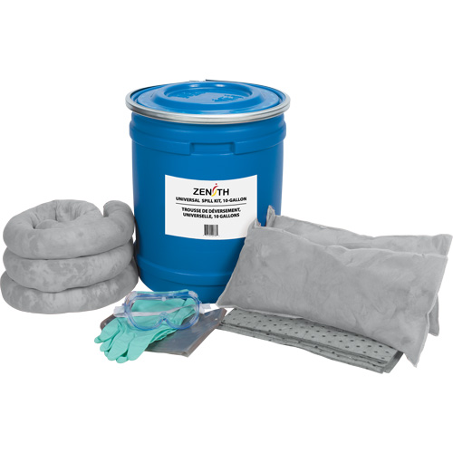 Truck Spill Kit, Universal, Drum, 10 US gal. Absorbancy WestPier