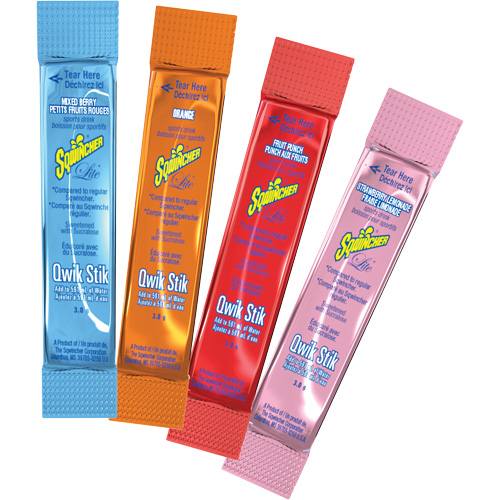 Sqwincher&reg; Boisson de r&eacute;hydratation ZERO Qwik Stik, Poudre, Orange WestPier