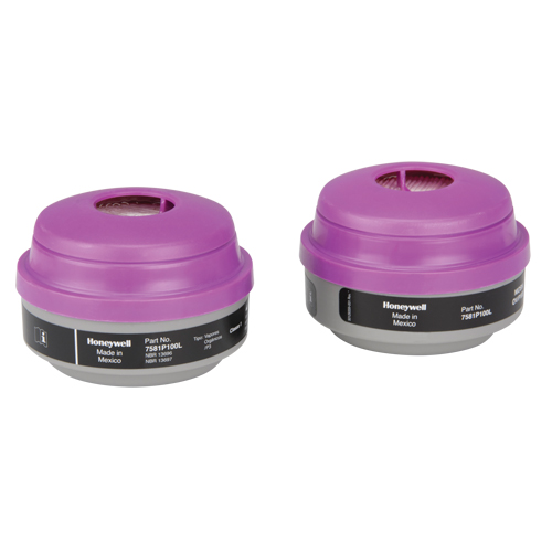 North&reg; N Series Respirator Cartridges, Gas/Vapour Cartridge, Organic Vapour/P100 WestPier