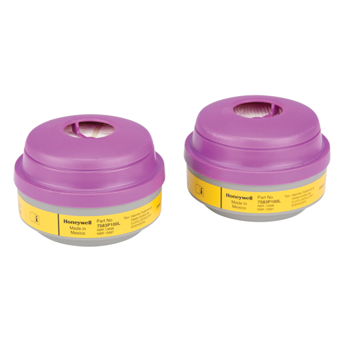 North&reg; N Series Respirator Cartridges, Gas/Vapour Cartridge, Organic Vapour/Acid Gas/P100 WestPier