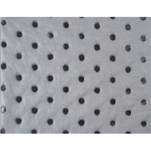 Industrial-Grade Fine Fibre Sorbent Pads, Universal, 15" x 17", 40 gal. Absorbancy WestPier