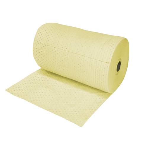 Rouleaux absorbants en fibres fines de calibre industriel, Poids moyen, 150' lo x 30" la, Absorption 50 gal. WestPier