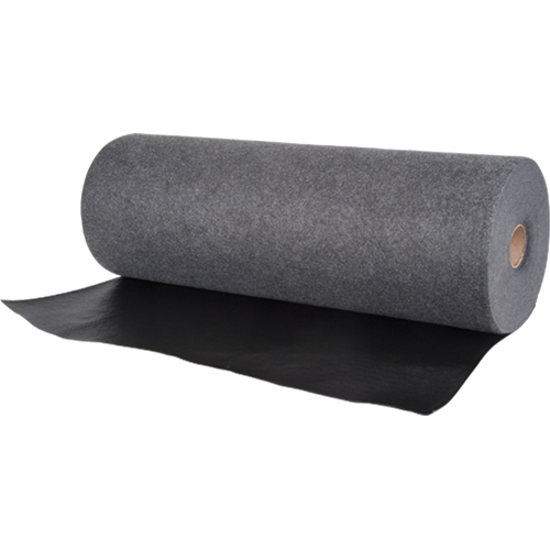 Tapis industriels avec support en poly, 36" la x 150' lo, Lourd WestPier