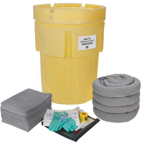 Spill Kit, Universal, Drum, 95 US gal. Absorbancy WestPier