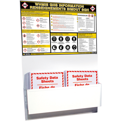Postes d'information SGH, Anglais & français, Compris reliures WestPier